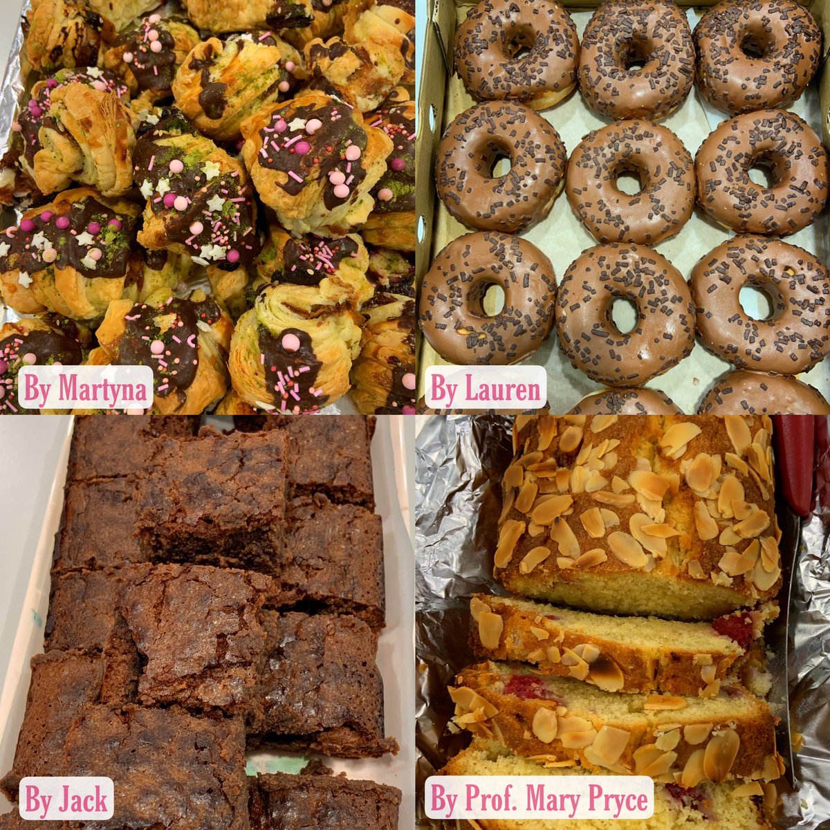 PGAC_DCU's tweet photo. Great to hear such a buzz at this months #CoffeeMorning !

Big thank you to everyone from the @PryceGroup for providing todays tasty treats for everyone to enjoy🍩🍰

Thanks again to everybody who came, hope to see you all again next month!🤗
#CoffeeMorning #ChemistsWhoCoffee https://t.co/aEJEUXl9Tw