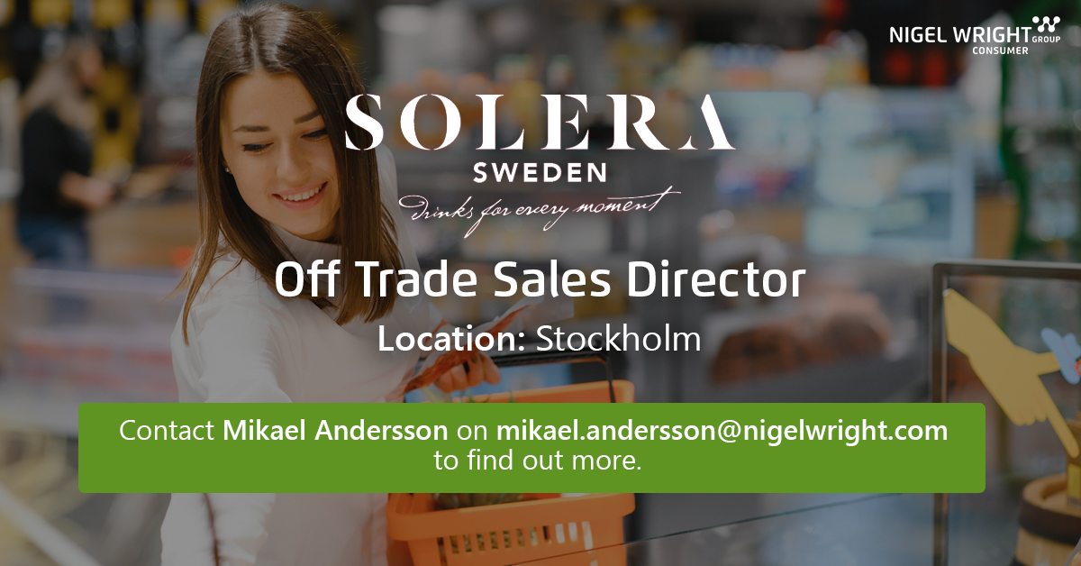 NWConsumer's tweet photo. We're delighted to be supporting Solera Beverage Group with its search for an Off Trade Sales Director in Stockholm. This is an exciting opportunity to make a big impact on Solara's growth and success. You can learn more here: https://t.co/iOMzJ1HFHo https://t.co/NGJ6tioTZB