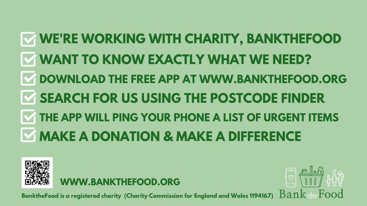 FoodbankWirral's tweet photo. Please support @FoodbankWirral, download the app. https://t.co/tuomYUFjkx