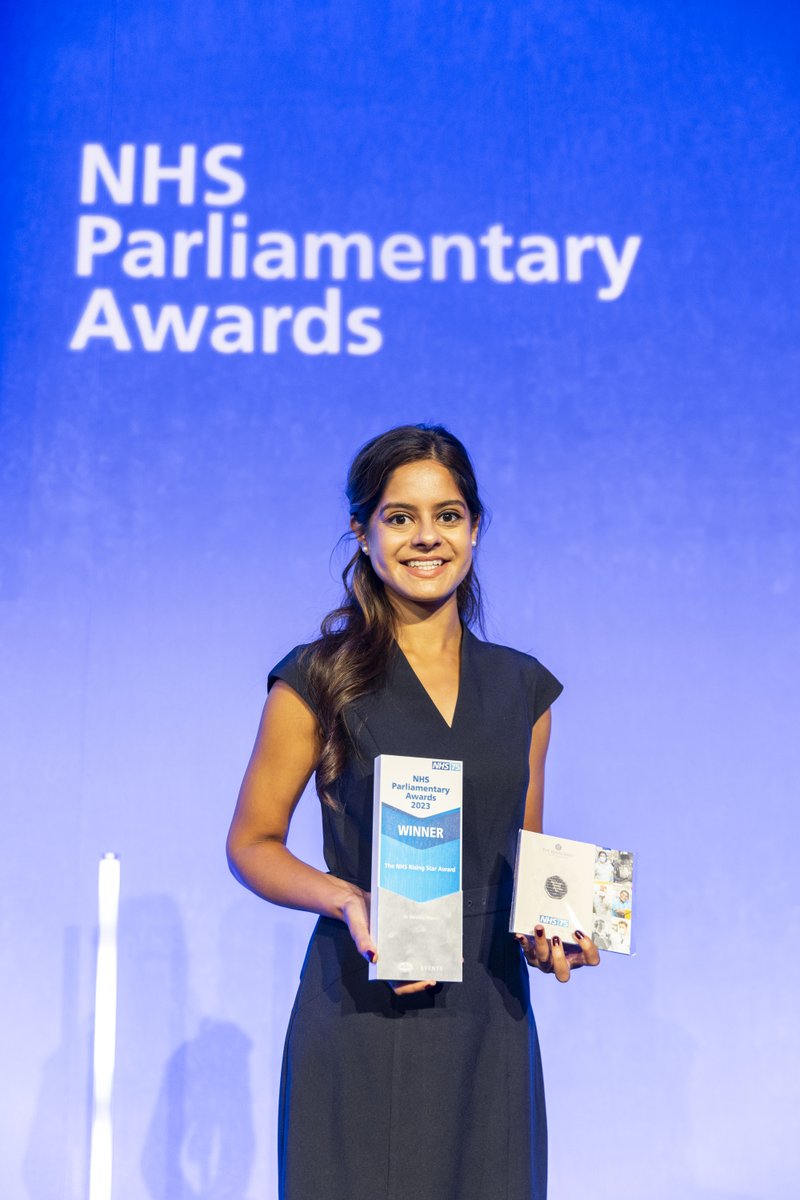 #Greenwich GP Dr. @Devina_Maru wins NHS Rising Star Award at NHS Parliamentary Awards & PM’s Point of Light Award. The awards recognise her exceptional dedication to improving service, patient care and going above and beyond as a GP trainee. Read more: selondonics.org/greenwich-gps-…