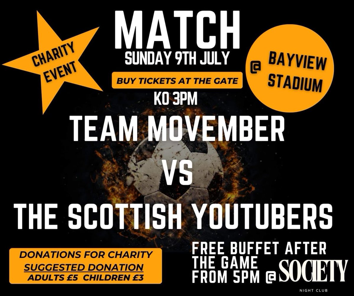 The last dance of the summer for our boys as we close in on 8 thousand pounds raised in the last month 💜 

Anyone local or wants to help out the charity we'll be at the home of <a href="/EastFifeFC/">East Fife FC</a> on Sunday for a 3 pm kick off 🔥