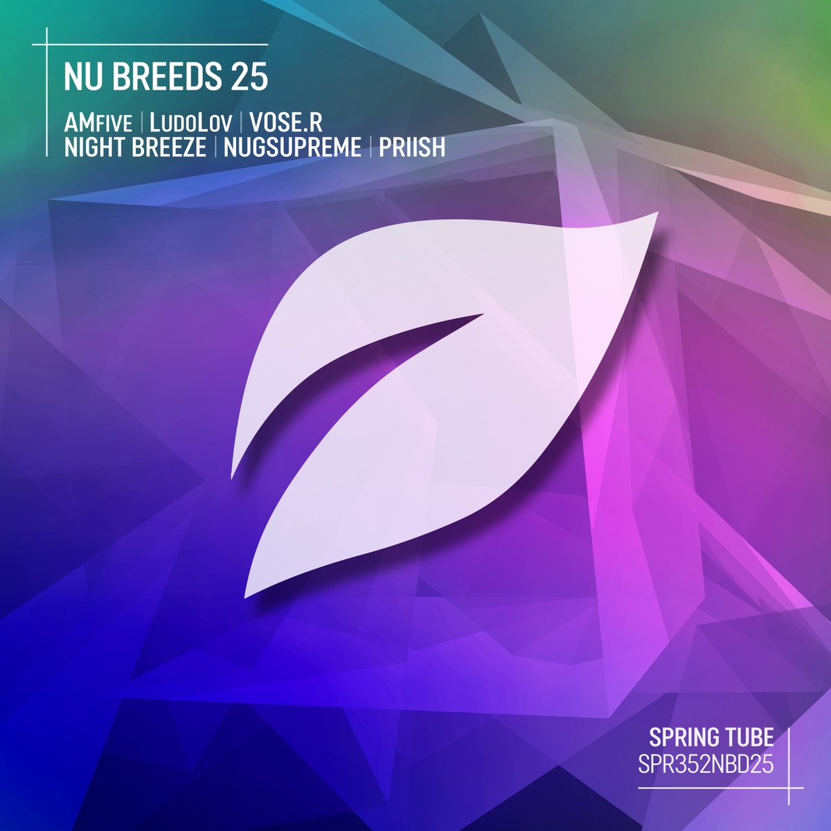 NEW release on Spring Tube:

* SPR352NBD25 | Nu Breeds 25

incl. works by AMfive, LudoLov, Vose.R,
Night Breeze, <a href="/nugsupreme/">Nugsupreme</a>, PRIISH

✔️ OUT TODAY
(main preview/listen/purchase links)
▶️ springtube.ampsuite.com/releases/links…

#progressivehouse #breaks #deephouse
#newmusic #newmusicfriday