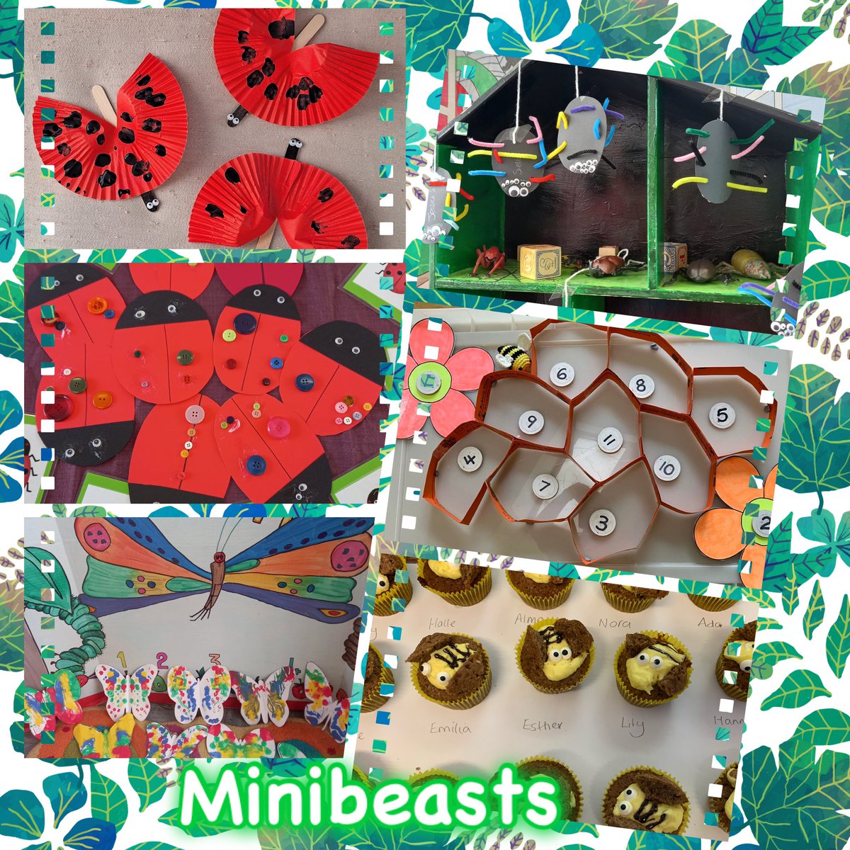 busybeesweb's tweet photo. 🐞The nursery children have thoroughly enjoyed learning about minibeasts this half term and exploring their habitats during forest school! 🌳 https://t.co/LPvZYKA1Ny