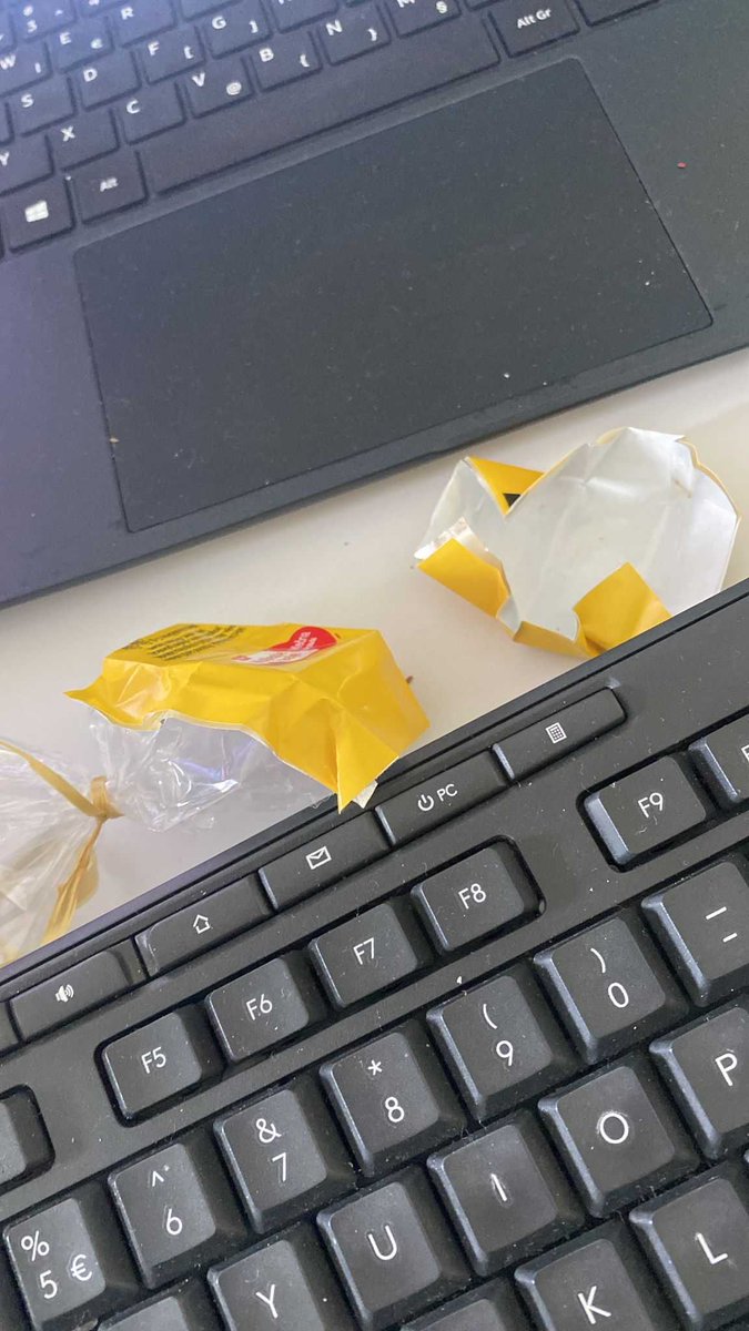 #WorldChocolateDay2023  in our office! Thanks, <a href="/Najlepse_zelje/">Najlepše želje</a> for keeping us energized, if ever you need any software to develop we'll be right here! 😉