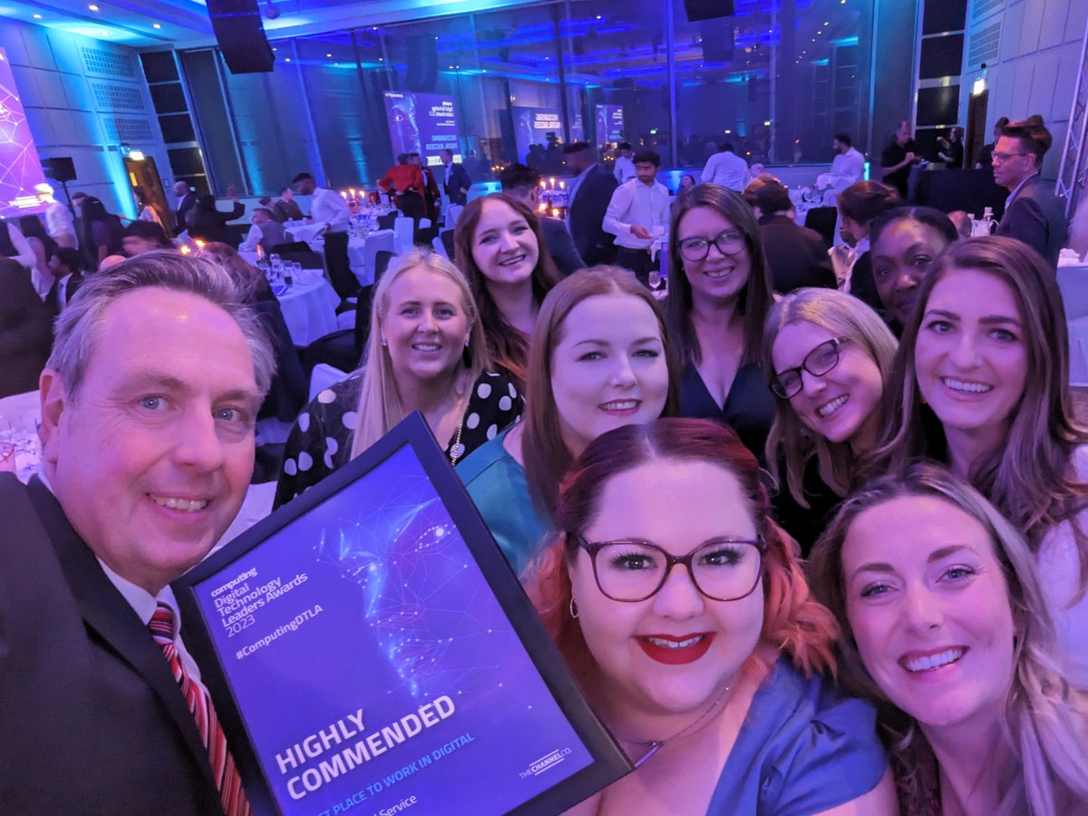 It’s official! Police Digital Service has been recognised as one of the best places to work in digital and received an award at the Digital Technology Awards last night. We couldn’t be prouder and would like to thank all our employees. 
Read more 👉 orlo.uk/74H5y
