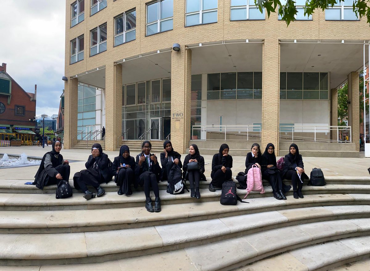MoseleySchool's tweet photo. Yesterday a group of our Year 8 girls had the opportunity to visit the #GirlTechWM event at Brindleyplace, to learn more about careers in the fast growing tech sector. Students took part in engaging workshops & heard from inspirational female role models. #Girltech #techshecan https://t.co/lzsb7ncx3P