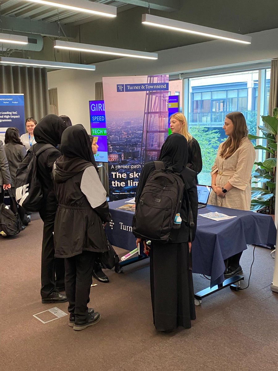MoseleySchool's tweet photo. Yesterday a group of our Year 8 girls had the opportunity to visit the #GirlTechWM event at Brindleyplace, to learn more about careers in the fast growing tech sector. Students took part in engaging workshops & heard from inspirational female role models. #Girltech #techshecan https://t.co/lzsb7ncx3P