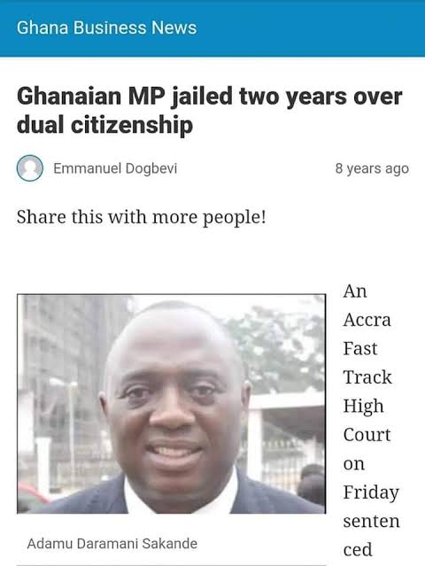 Adam Sakandi's ghost will haunt Ghana if Gyekeye Quayson gets away with it. Everyone is equal before the law.
