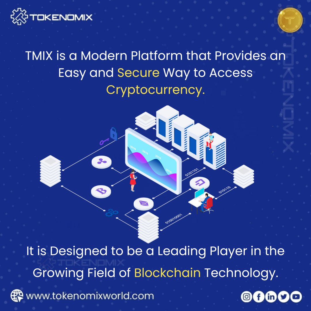 Tokenomix_'s tweet photo. Ready to rule the crypto world? 👑💰 Say goodbye to feeling like a cryptocurrency noob and hello to TMIX 

For more visit us- https://t.co/CCjCkzWGqF

Instagram - https://t.co/xOBkLkyAu1

#TMIXToken #blockchain #Crypto #Investment #FinancialFreedom #TMIX #CryptoMadeEasy https://t.co/BvI0hvYPTD