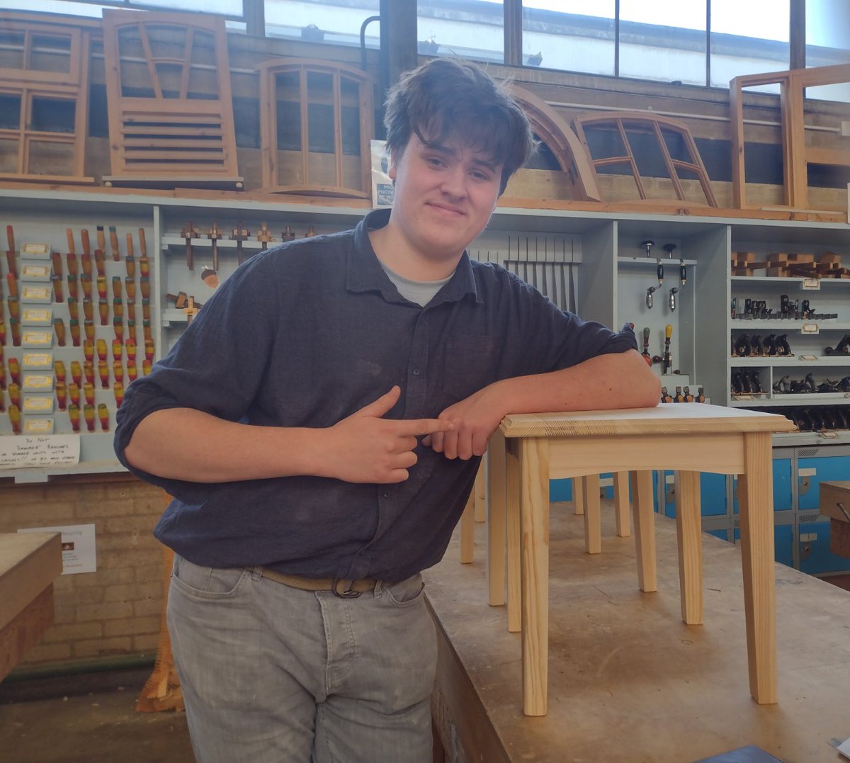 We have some very exciting news to share! 👀 We're thrilled to announce that our wonderful furniture wood machining student, Matthew Mccarthy, has officially made it to the @CITB_UK SkillBuild National Finals! 🤩 Bring on the finals in November 🥳