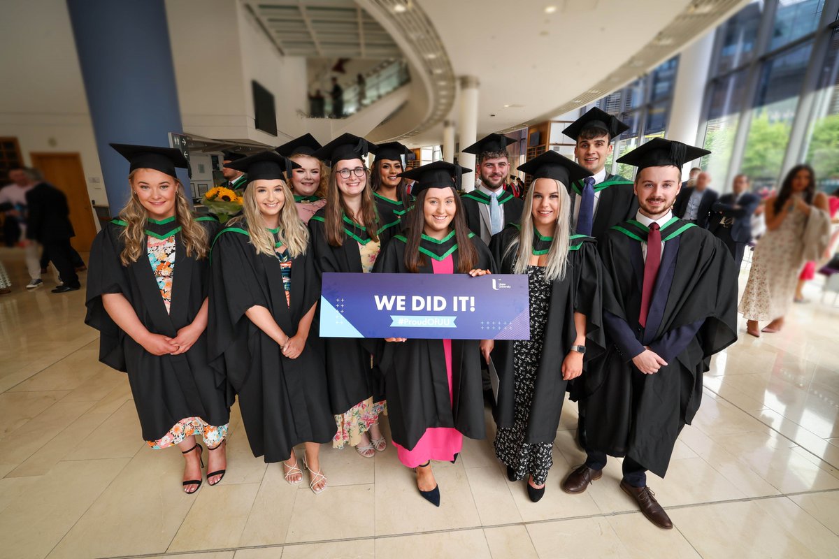 DanskeBank_UK's tweet photo. Hats off to our Danske Futures Apprentices who graduated this week from @UlsterUni with a Bachelor of Science with Honours degree in Leading on Customer Operations 🎓

Congratulations, Roisin, Anna, Eadaoin, Hannah, Alisha, Abigail, James, Megan, Ross and Peter 👏 https://t.co/rBe5JBgpSx