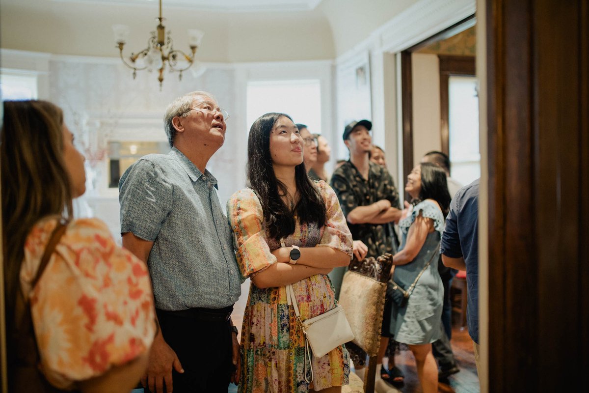 dfwasianhistory's tweet photo. Last night, we had the honor of previewing our exhibition for the families whose stories and artifacts made this possible. “Leftover: The Enduring Legacy of Chinese Cuisine in Dallas” opens to the public tonight. We can’t wait for you to see it. #OurLegacyIsHere #LeftoverDallas https://t.co/wPcZDJvZWN