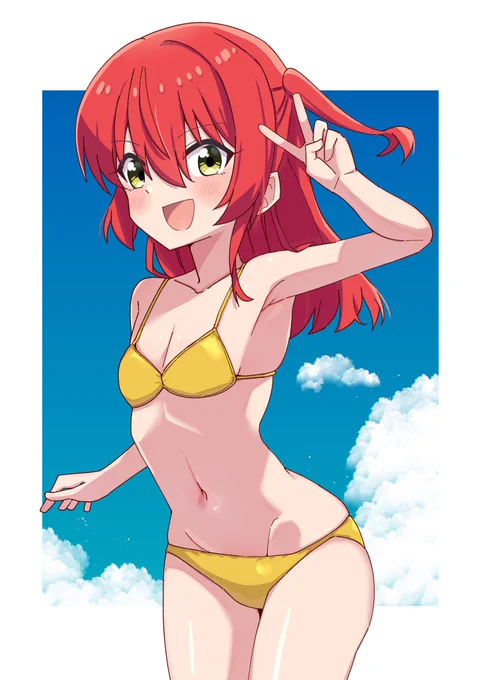 水着喜多ちゃん#ぼっち・ざ・ろっく 