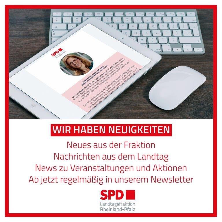 SPDFraktionRLP's tweet photo. 📬 Es ist Freitag und das bedeutet: Unser neuer Newsletter ist da!
📰 Themen: ThemenWoche #Bildung, Diskussionsrunde mit Dr. Meron Mendel, Start von #KIPKI und vieles mehr.
👀 Zum Nachlesen: https://t.co/FMsxY5BDIh
✍️ Newsletter abonnieren: https://t.co/eAYXxP4WiZ https://t.co/aIjrgpGUV3