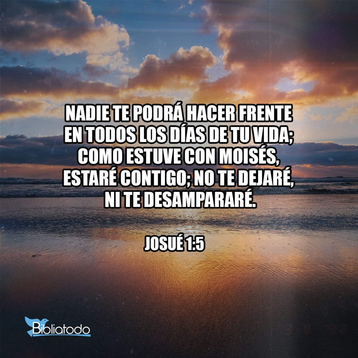 roxfiore's tweet photo. Buen día mundo...Dios dice: Nadie podrá contra ti, porque no te dejaré, ni te desampararé. https://t.co/90Yu8zwkLw