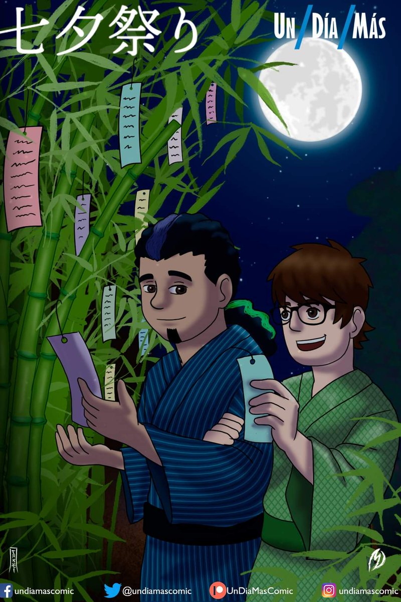 undiamascomic's tweet photo. 七夕ですね 
Hoy es Tanabata
Deben colgar su deseo en la vara de bambú más alta que encuentren  :3 
🎋

#七夕 #七夕まつり #７月７日 #dailylife #comic #dailylifecomic #dailygaylife #dailygaylifecomic #yaoi #fudanshi #gayguys #gayboy #gay #LGBT #gaymex #lovewins #couplegoals https://t.co/NJigLgyK7U