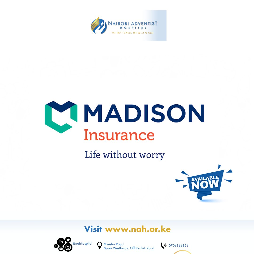 NAH_Hospital's tweet image. Excited to announce that we now have Madison insurance on board! Get your treatment today with this insurance coverage!

#nahcares #MadisonInsurance