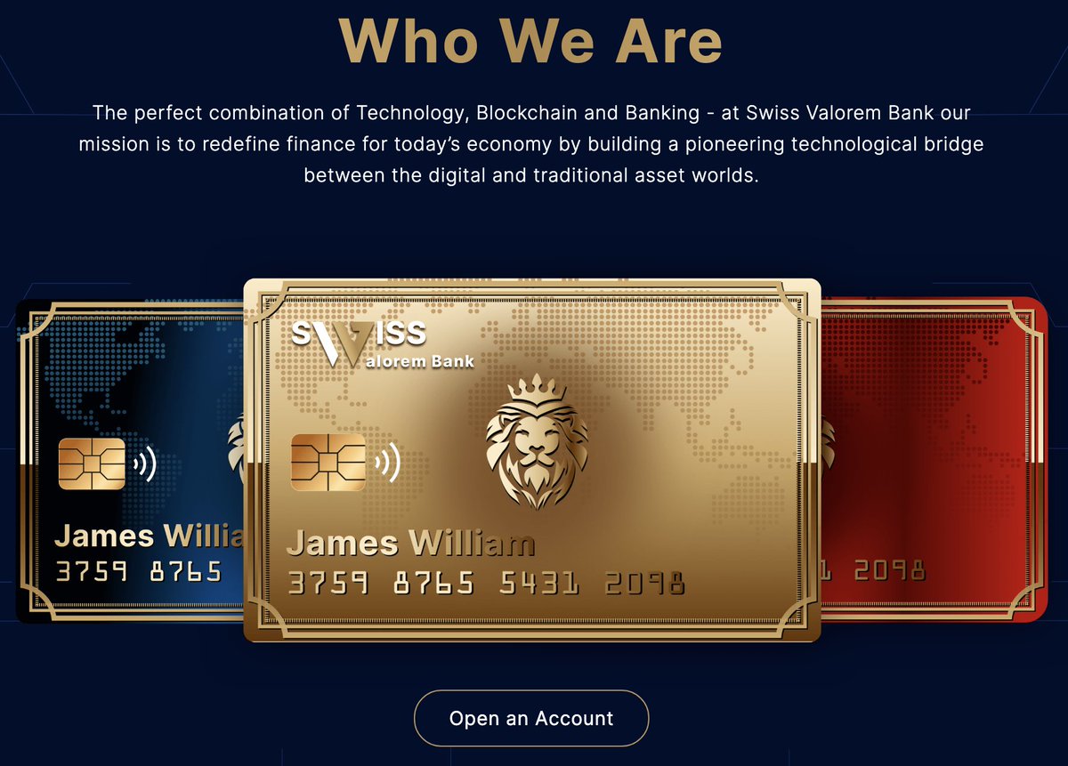 The next #BullRun in #Crypto will be lead by Institutions!  You can get involved early with a new #Fintech #Bank that has bridged traditional finance with decentralized finance.  It's a new crypto centric world through #SwissVoleremBank

goldbackers.com