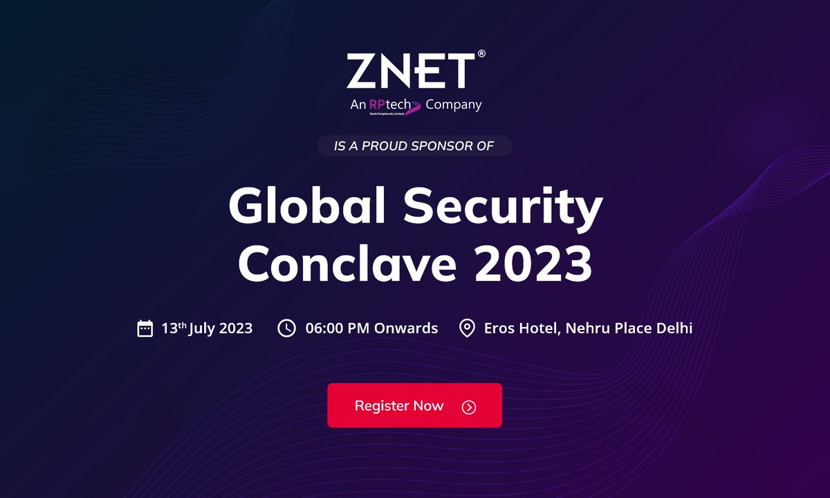 Exciting news! ZNetLive is proud to sponsor the Global Security Conclave 2023 by DailyHostNews. Join us on 13th July in Delhi to discuss IT security trends with industry leaders. 

Visit the official website for details: lnkd.in/dGZ9RAPT #GSC23 #DHNGSC23 #cybersecurity