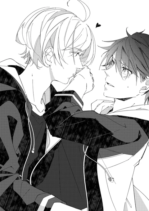奏千
普段スキンシップするのに、キスとなると照れてしまう千秋さん 