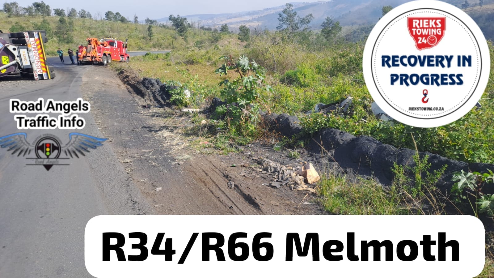 Road Angels Traffic Information on Twitter "R34/R66 *MELMOTH* Recovery
