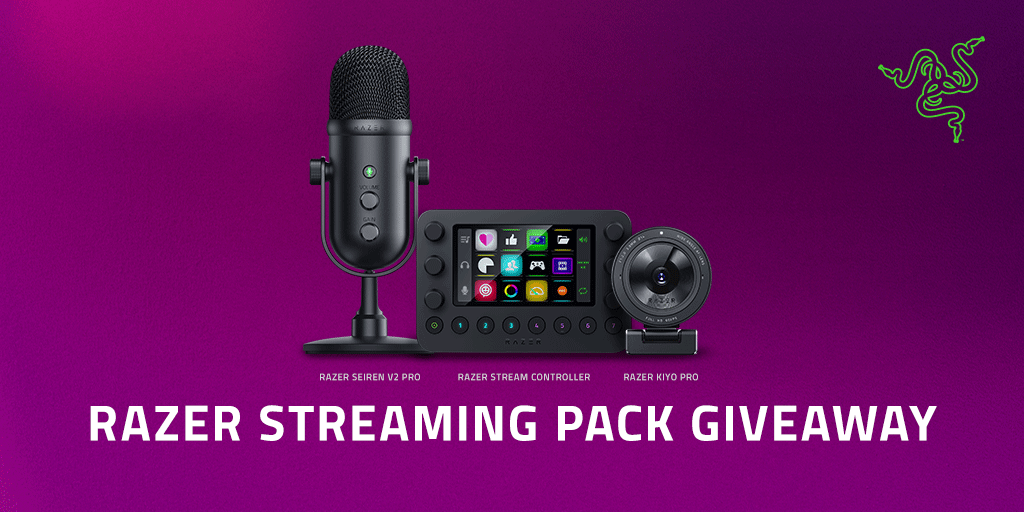 So Leute fettes giveaway für euch mit <a href="/RazerGermany/">R Λ Z Ξ R 🇩🇪</a>! Ihr bekommt ein Razer Stream Controller, Razer Seiren V2 Pro und Razer Kiyo Pro. Dafür müsst ihr nur <a href="/RazerGermany/">R Λ Z Ξ R 🇩🇪</a> folgen und diesen Tweet liken + Retweeten dass ich einen Gewinner losen kann. Viel Glück euch :) #Werbung