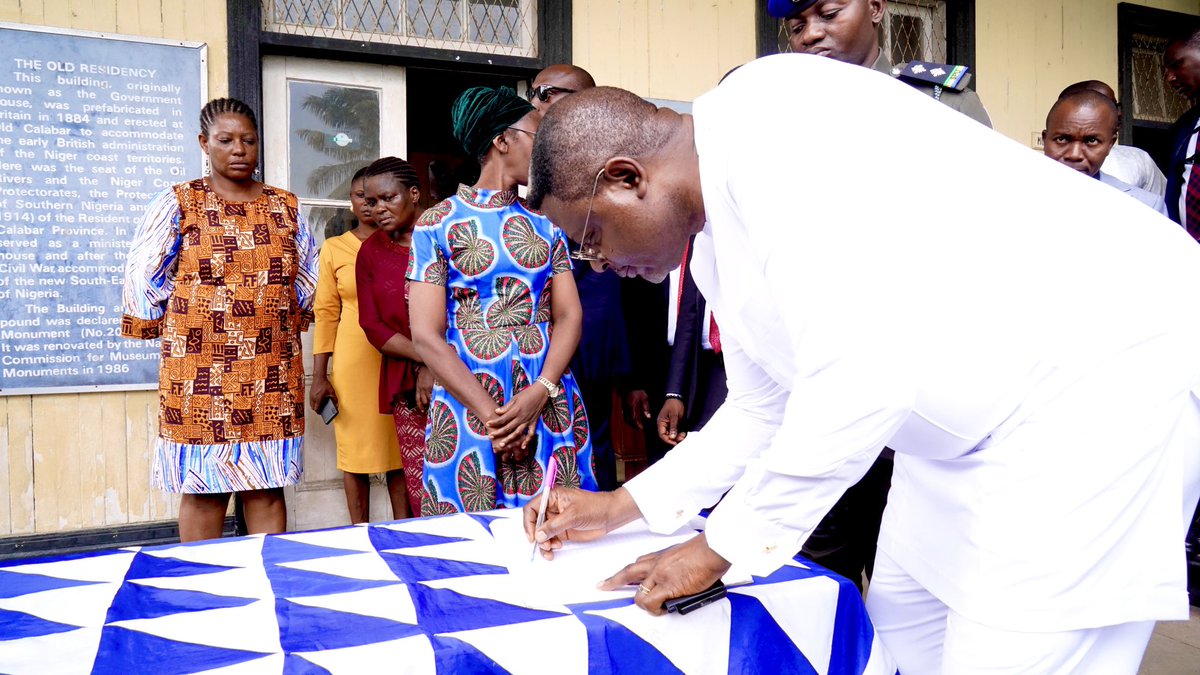 Senator Prince Bassey Otu tweet media