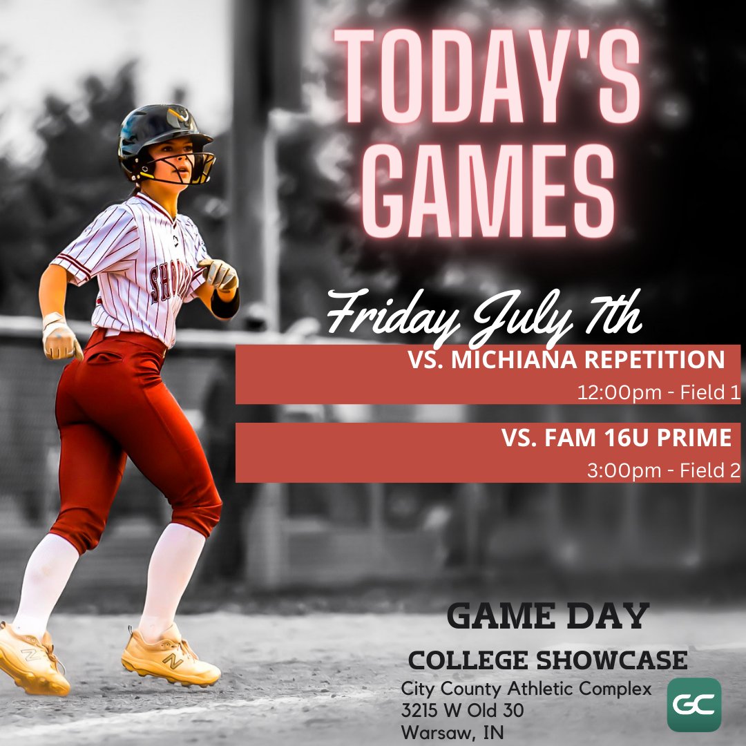 Kicking off the weekend with two games today.  Let's start off strong!