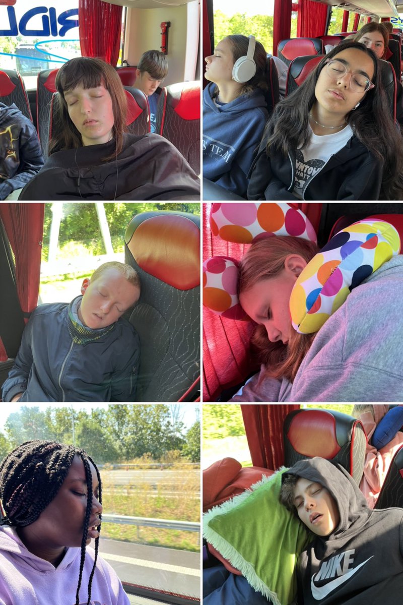 So much sleeping!! #RETMusicTour23