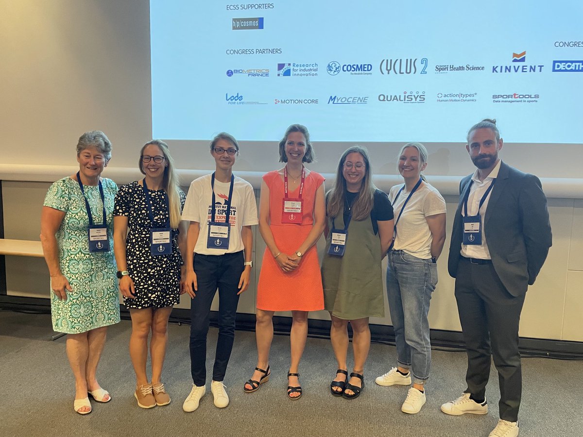 Marine_Dupuit's tweet photo. What a pleasure to present our work  
 at @E_C_S_S in session chaired by Dr Doyle-Baker &amp; @jokasten ! 🙂 Nice presentations by  @DionneNoordhof @madisonytaylor Natalie Brown and Marco Lista. 
Other results are coming soon 🤗(posters) #empowher @INSEP_PARIS  

#femalephysiology https://t.co/tozxv7htM1