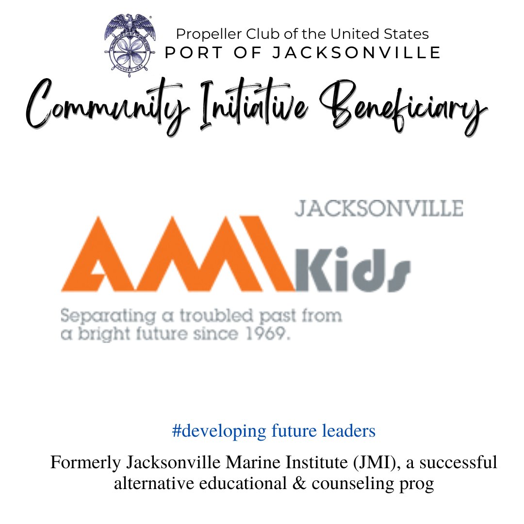 #PropClubJax is pleased to support AMIkids Jacksonville as part of our community giving initiatives. 

At last month's Change of Command Dinner, a $2,500 check was presented to AMIkids Jacksonville.

Follow the link to read more about this amazing program.
jacksonville.com/.../amikids...…