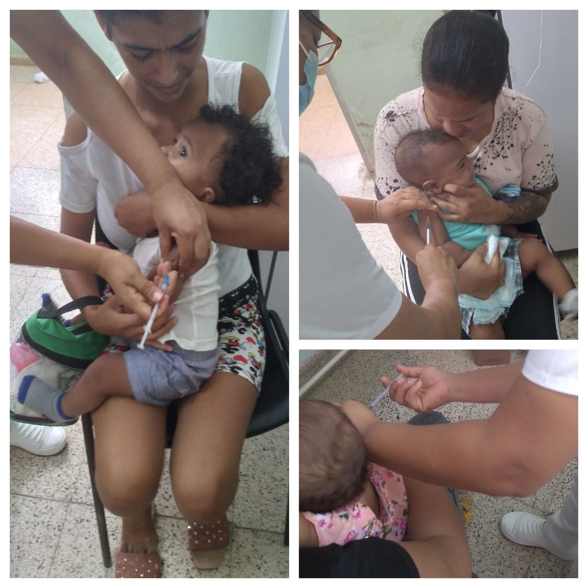 #PinardelRío/ A los padres pinareños, les recordamos que durante todo el mes de julio sus niños recibirán la vacuna antigripal para prevenir complicaciones graves asociadas a la influenza estacional. 
#CubaPorLaVida