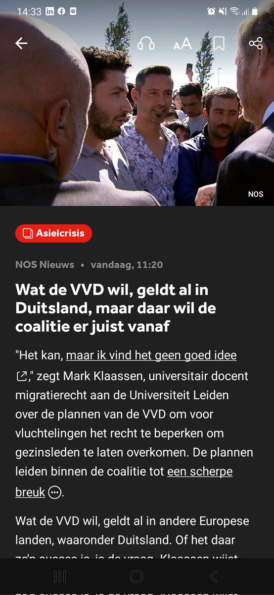 enebels's tweet photo. Waarom verbaast het mij nou niks dat de VVD iets wil wat nogal wat juridische risico's kent (lees juridisch lees niet houdbaar is)? https://t.co/1LhuBdawSe