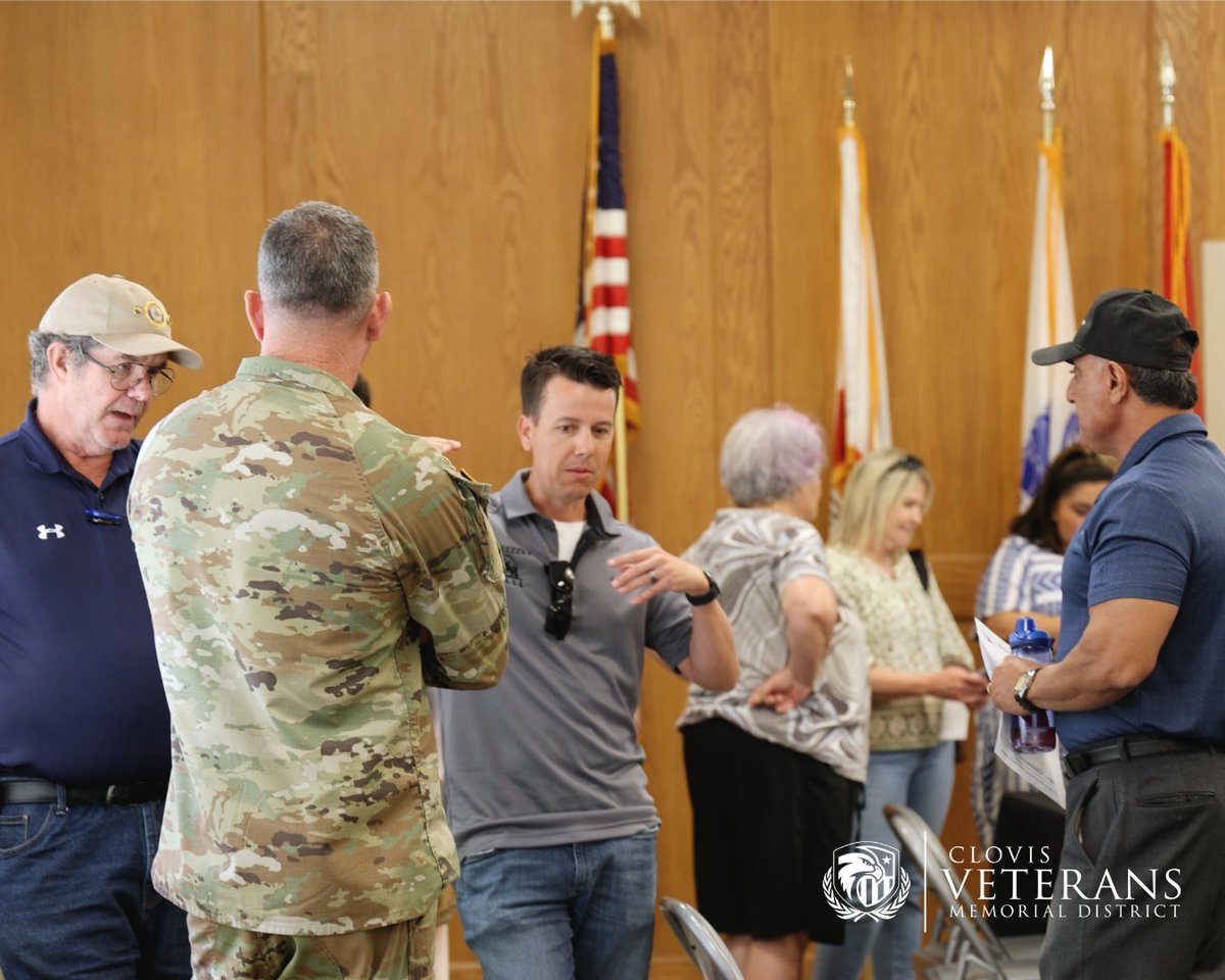 CVMDistrict's tweet photo. Did you know? CVMD hosts a Veterans Roundtable every first Wednesday of the month. Its purpose is to serve as a space for veteran organizations from the Central Valley to collaborate on ways to give back to the community. #CVMDistrict #VeteransRoundtable #YourCommunityAtWork https://t.co/yuyY7iUh6N