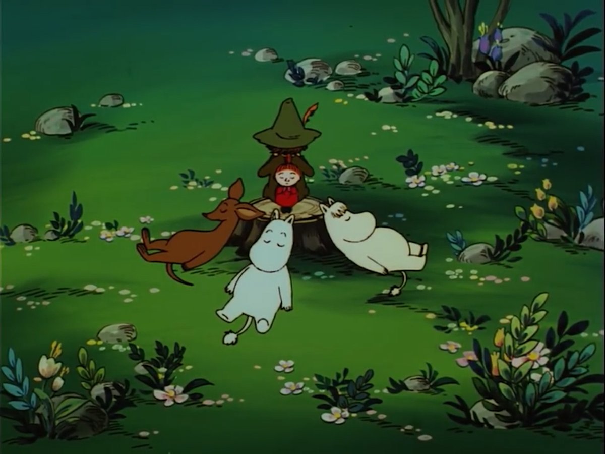 Moomin Daily ☁️ tweet media