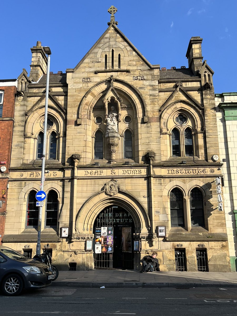 Another iconic venue tonight.