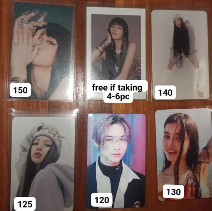 jenlisa5ever's tweet photo. #eshangcarts

✧ WTS/LFS ✧

decluttering lalisa pocas,niki and Danielle pc

✦ ₱ on pic
✦ payo | 3 days reservation 50% with nrdp
✦ mop- gcash
✦ mod-jnt 
✦ dm/reply to claim

. . .rcbyt — ( link on my profile ).ᐟ

t. bornpink lalisa pc niki Danielle newjeans enhypen bp https://t.co/9ug8d7euVy