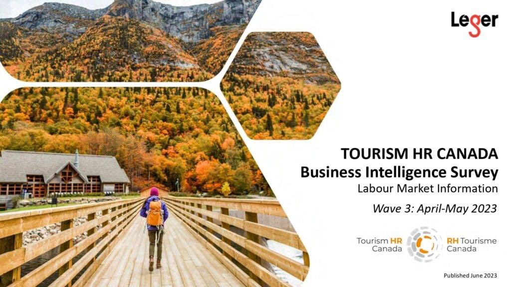 Latest Business Intelligence from @TourismHRCanada. National survey results now available. Discover how operators are faring with recruitment, retention, innovations and more. Plus, action they're taking. Read the highlights and download the report: tourismhr.ca/labour-market-…