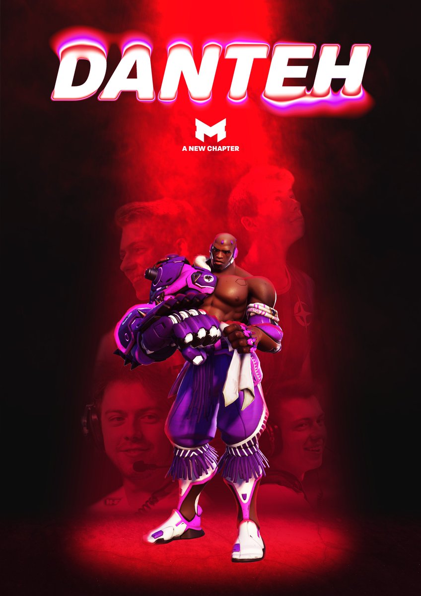 rickistudios's tweet image. A poster to celebrate @danteh starting a new chapter at @MaryvilleGG 

GL&amp;amp;HF 🫡