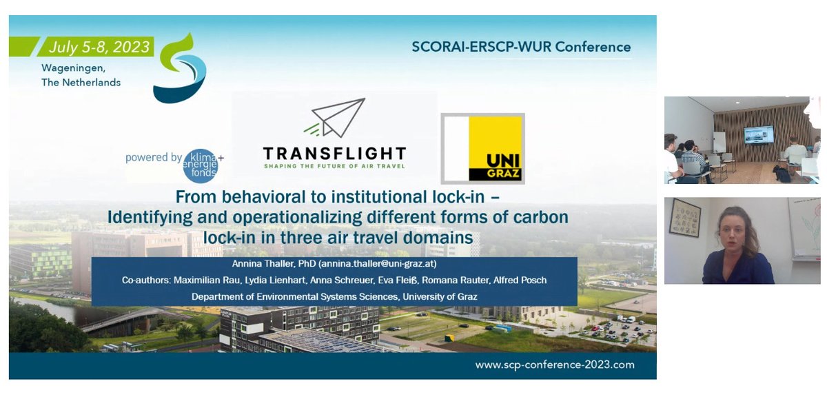 transflight's tweet image. @thallerannina's virtual participation this morning was on fire 🔥. If you want to read more about our contributions, check out the book of abstracts here: scp-conference-2023.com/web/wiki/91765…