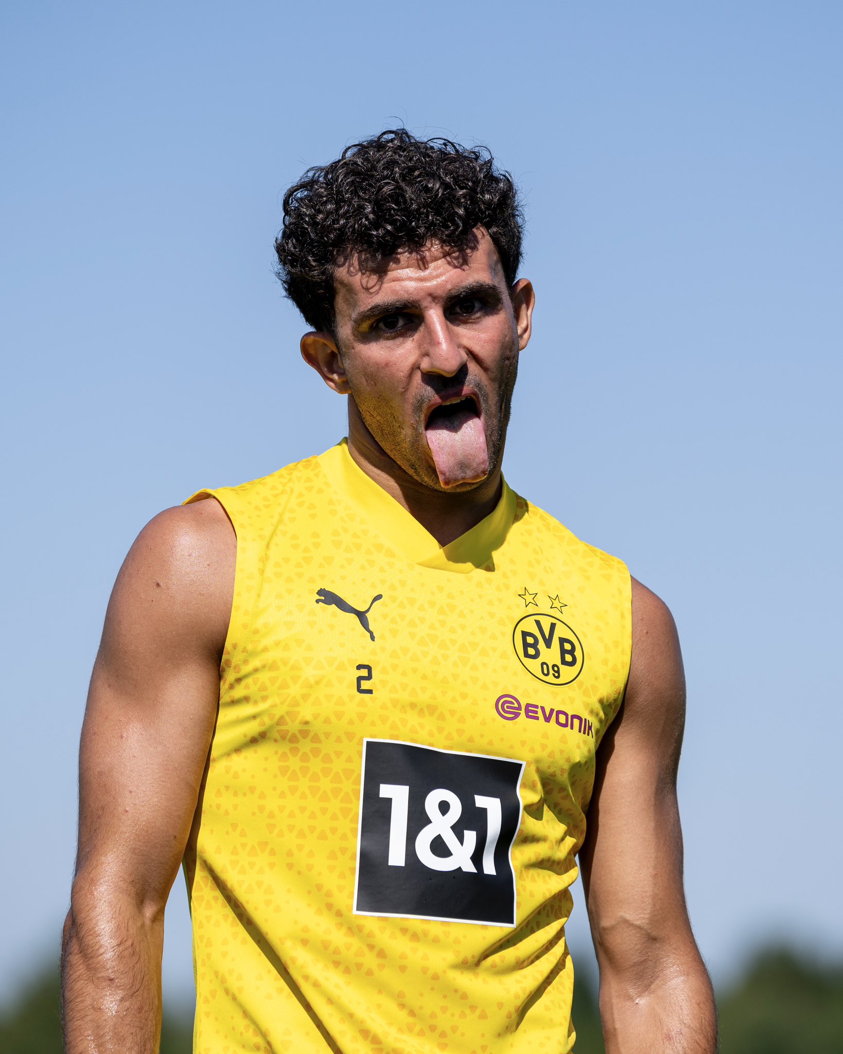 Borussia dortmund sleeveless training top 2025