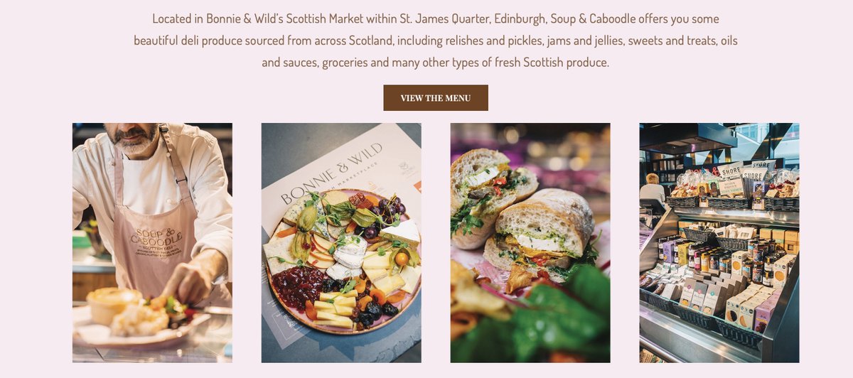 🤗Get in touch and #findoutmore about our #scottishdeli📍Soup & Caboodle at Bonnie & Wild, St James Quarter (Level 4), Edinburgh, EH1 3AE 
Email: info@soupandcaboodle.com and have a look online.. soupandcaboodle.com We can #caterforyou 😋😍 #eatoutedinburgh #eatinandtakeaway
