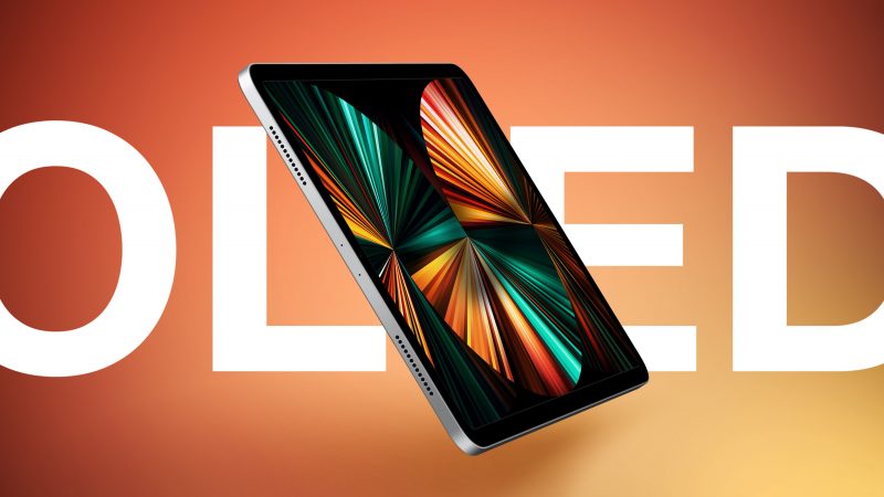 MacRumors's tweet photo. iPad Pros With 11-Inch and 13-Inch OLED Displays Expected to Enter Mass Production Early Next Year https://t.co/zxgCVhYayU by @rsgnl https://t.co/LVahv03SG9