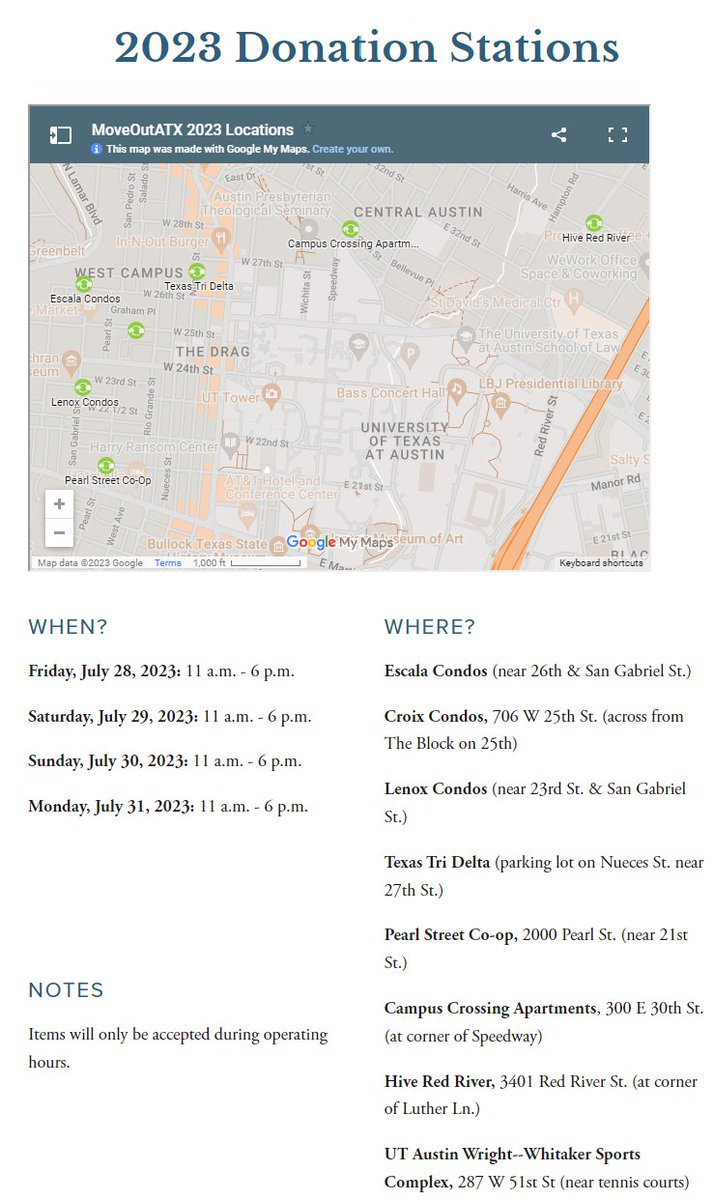 westcampusna's tweet photo. Students and residents can drop off gently used furniture at a donation station in West Campus. A reuse organization will move the furniture to the Free Furniture Market. https://t.co/6UWQRN9Umy