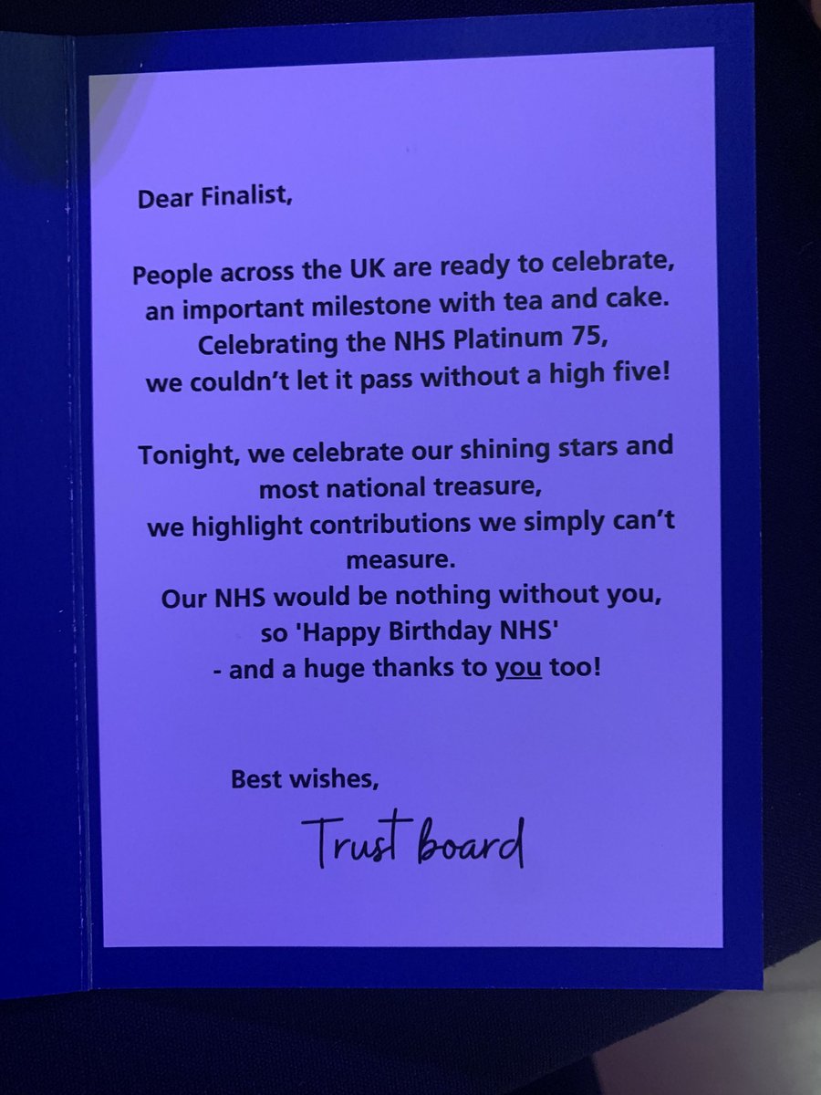 Proud to be a finalist in the IRIS category with the Mid and North Mental Health team team at the SHFT Star Awards. So proud of mid and north colleagues. #learningfromexcellence.