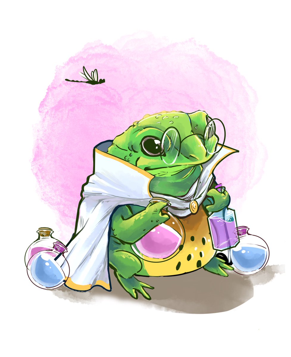artcher_artwork's tweet photo. Someone commissioned an Artificer Toad https://t.co/CRTk7Us3KG