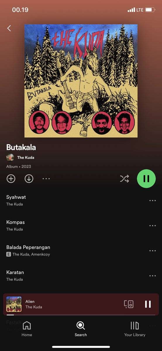 Album penuh sudah rilis di Spotify dan Apple Music. Lesgowwwwww