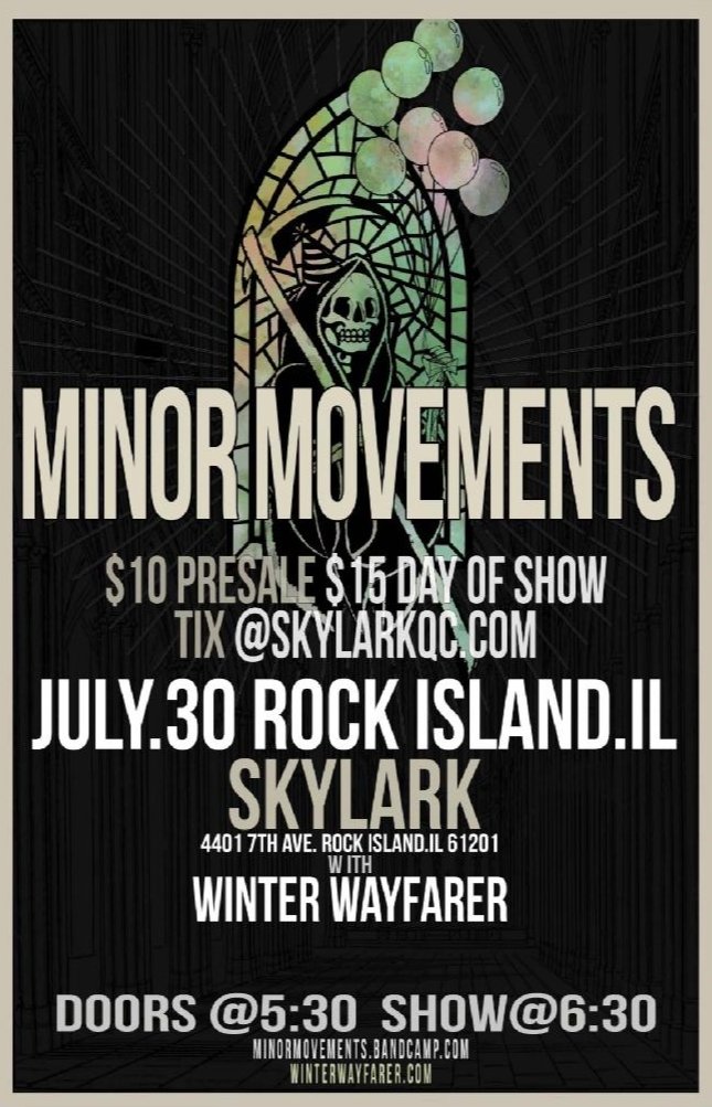 Eastern buddies and pals - we're making it about 1 mile into Illinois.

New songs new places new friends ❤️