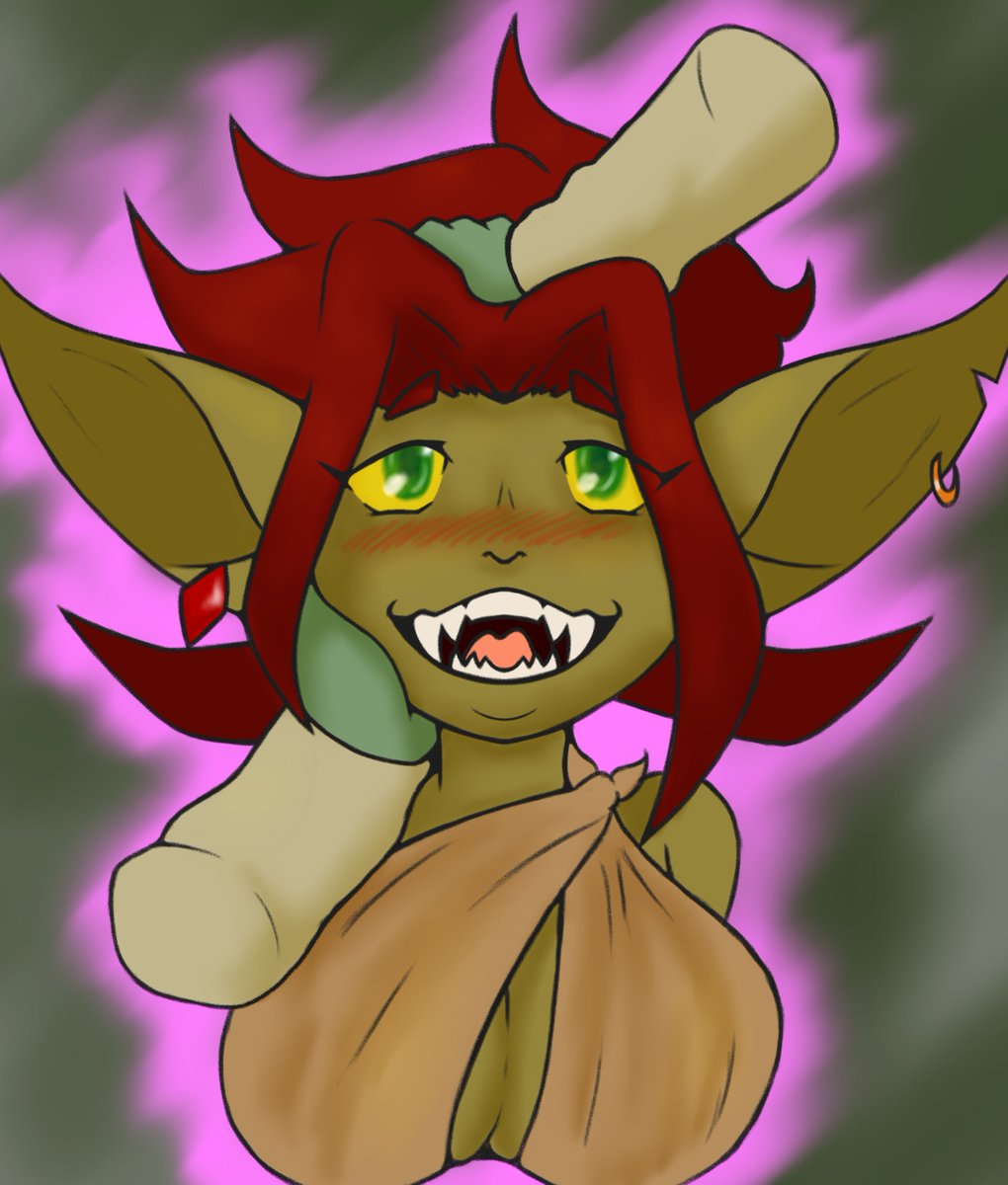 My Art fight attack against <a href="/WitchyFaeBae/">☕✨ * ° •fae✿bae• ° *✨☕</a> 

cause goblins deserve all the love 

#artfight2023 #artfightwerewolves