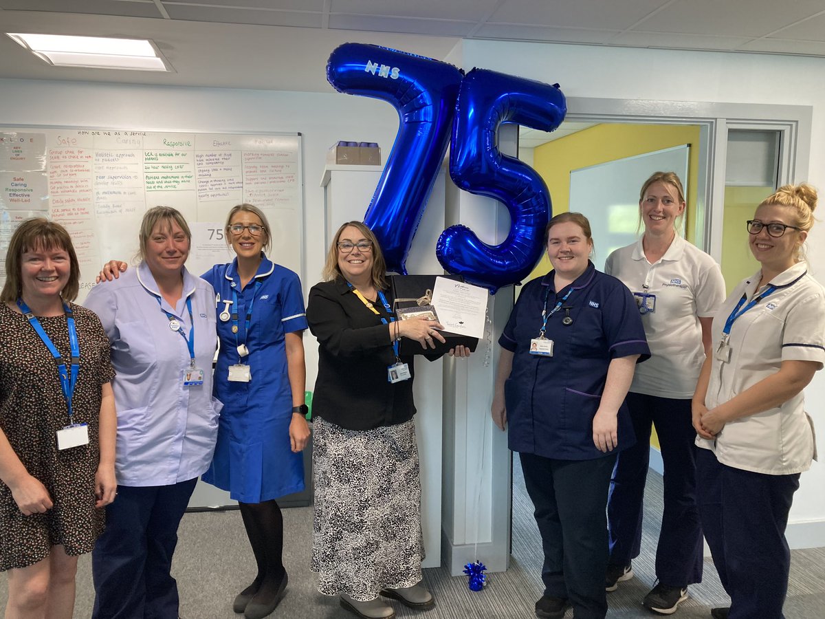 jaynegibson's tweet photo. #nhs75 @HumberNHSFT celebrating NHS 75 wonderful years. https://t.co/ZZKh294KyG